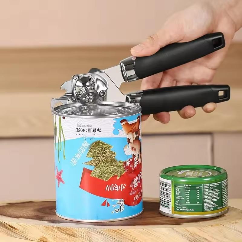 Kitchen Gadgets Jar Openers - Professional Iron Manual Can Opener Multifunctional