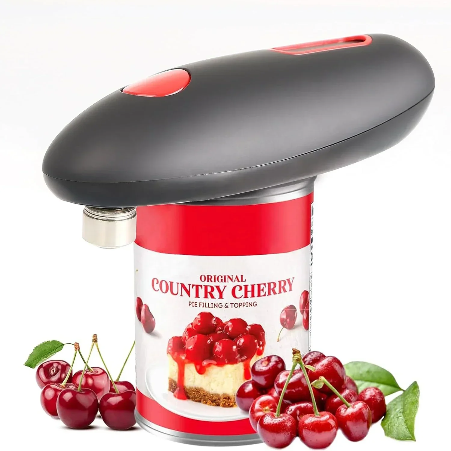 Kitchen Gadgets Jar Openers - Electric Can Opener One Touch Automatic