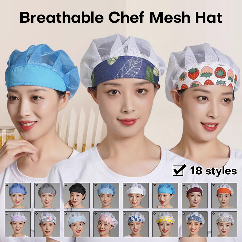 Kitchen Gadgets Sale - Men Women Chef Hat Dustproof Cooking