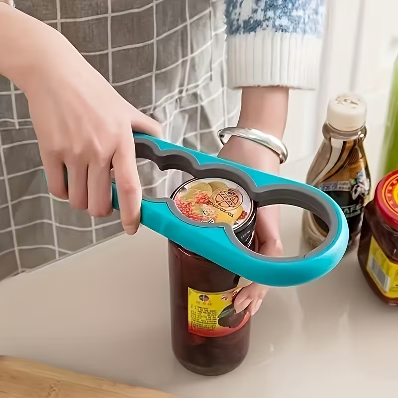 Kitchen Gadgets Jar Openers - 1pc Jar Opener Bottle Opener Tool,
