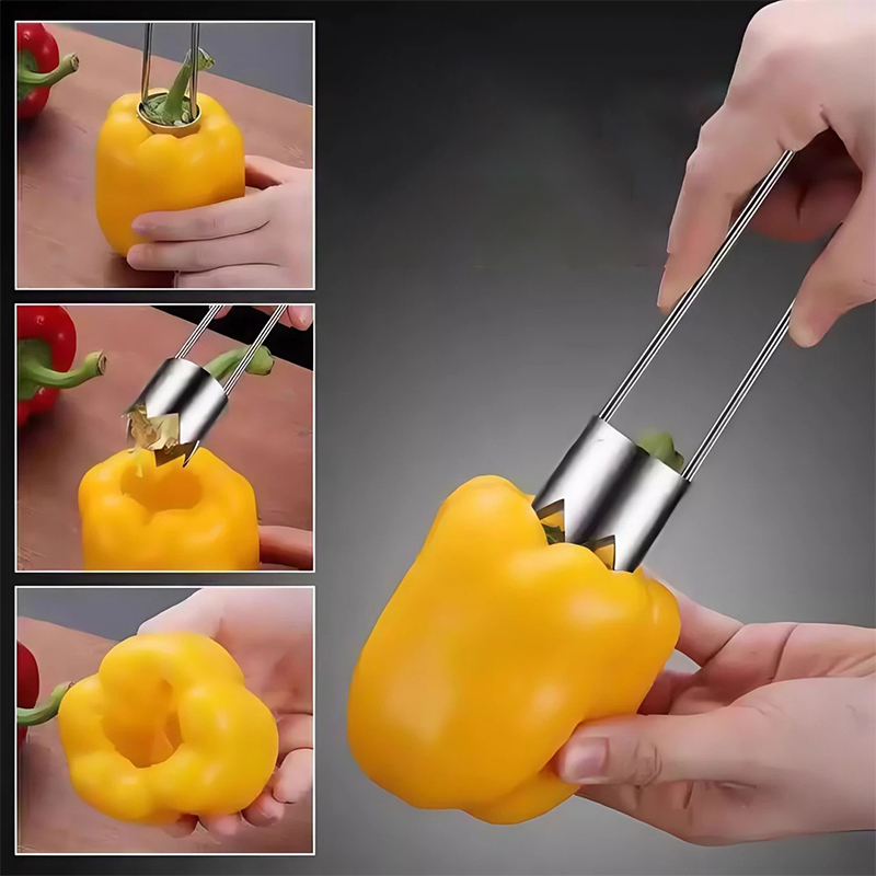 Stainless Steel Fruit Core Rem - đánh giá và giá Vegetable Kitchen Gadgets