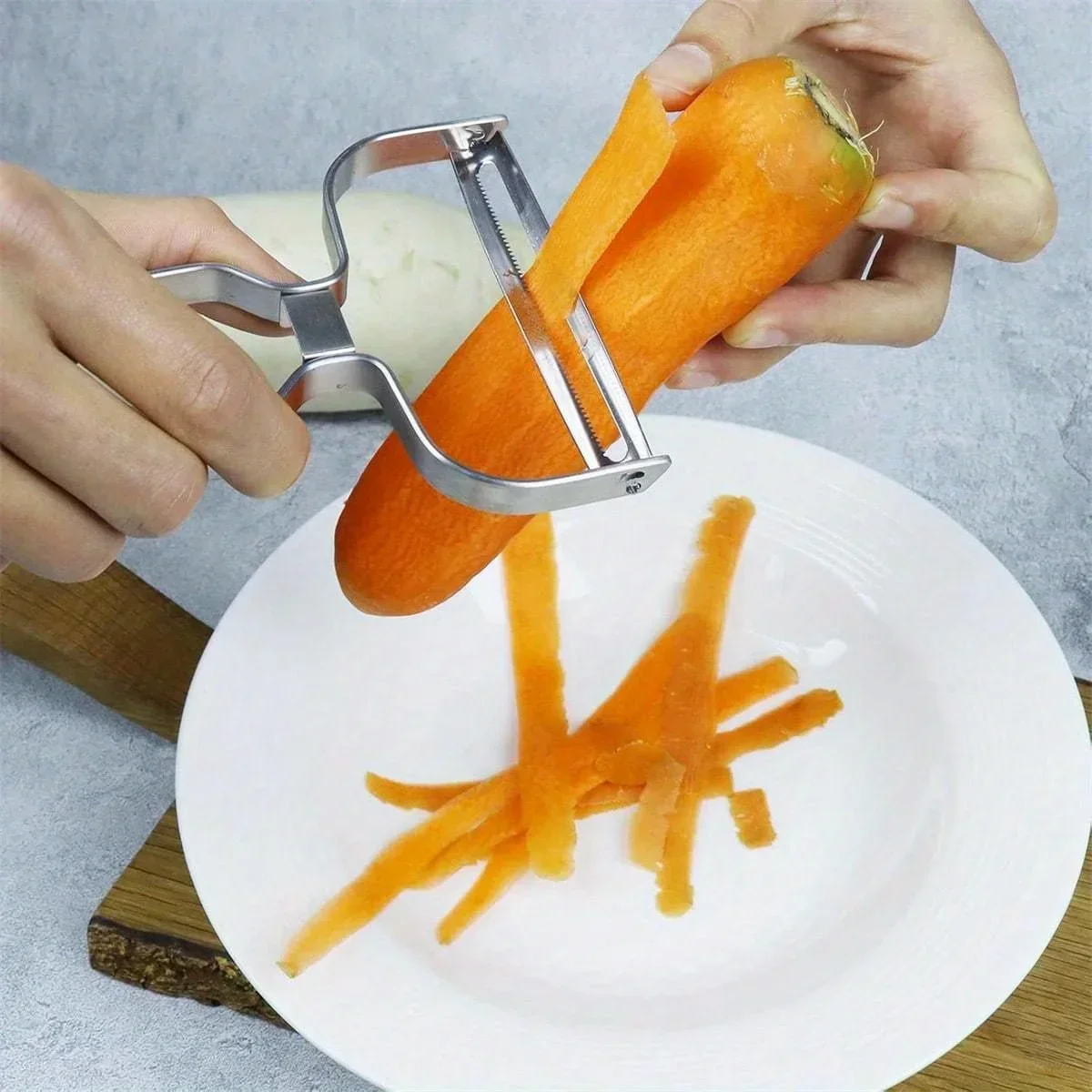 1pc Stainless Steel Peeler For - đánh giá và giá Vegetable Kitchen Gadgets