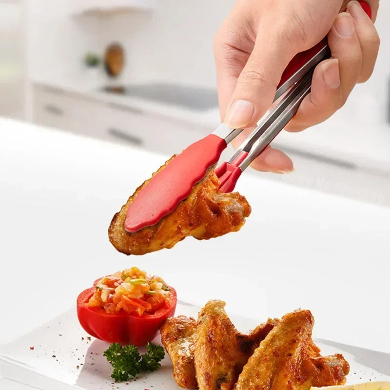 7 Inch Non-Slip Food Tongs Cre - đánh giá và giá Kitchen Gadgets Sale