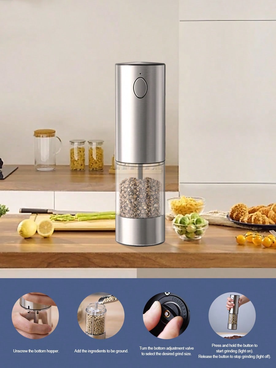 2-Piece Electric Salt Pepper G - đánh giá và giá Kitchen Gadgets Ideas
