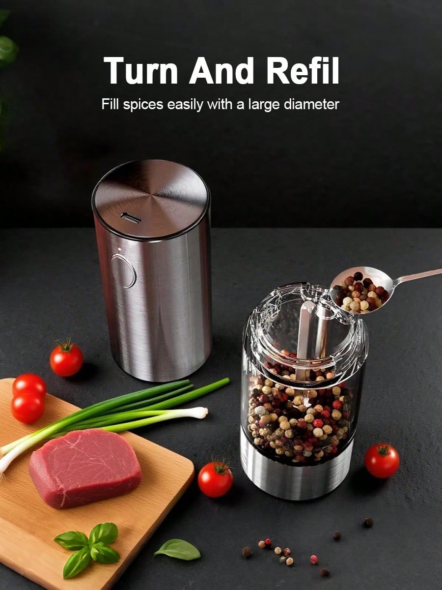 2-Piece Electric Salt Pepper G - đánh giá và giá Kitchen Gadgets Ideas