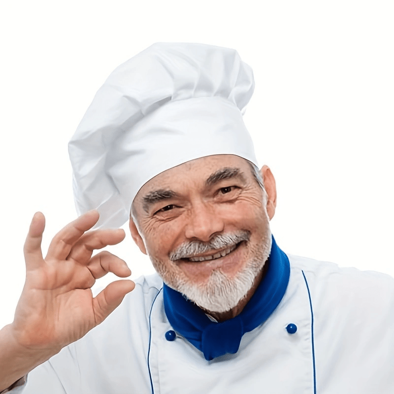 3pcs Chef Hat Adult Adjustable - đánh giá và giá Kitchen Gadgets Sale
