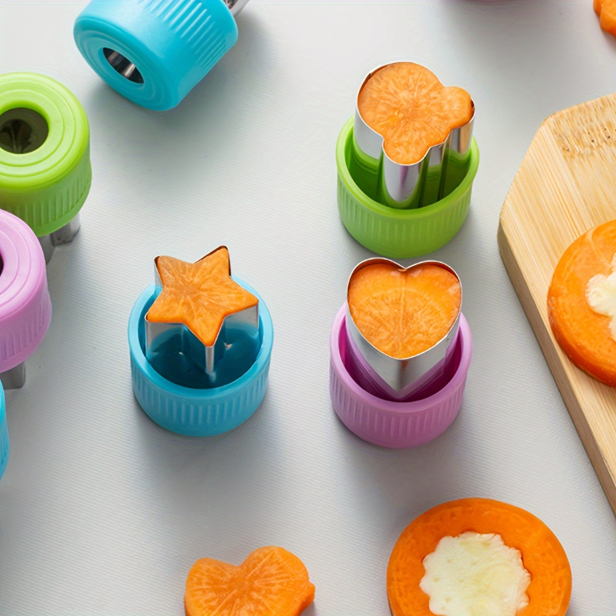 Star Heart Shape Vegetables Cu - đánh giá và giá Vegetable Kitchen Gadgets