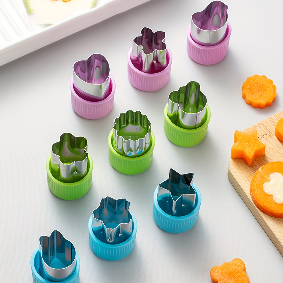 Star Heart Shape Vegetables Cu - đánh giá và giá Vegetable Kitchen Gadgets