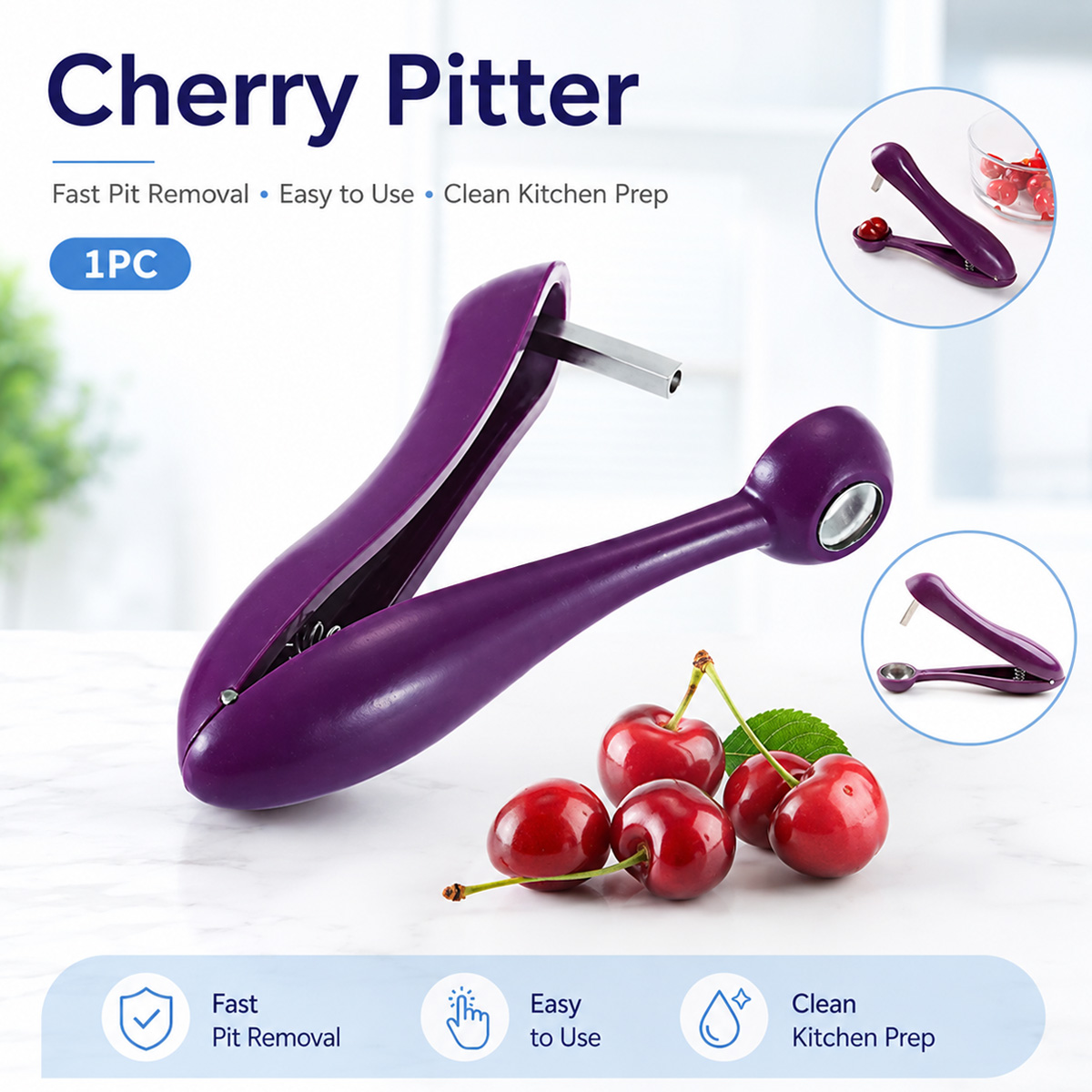 Cherry Kernel Remover Handheld - đánh giá và giá Cherry Pitter Tool