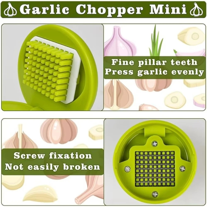 Garlic Press Chopper Manual Ga - đánh giá và giá Vegetable Kitchen Gadgets