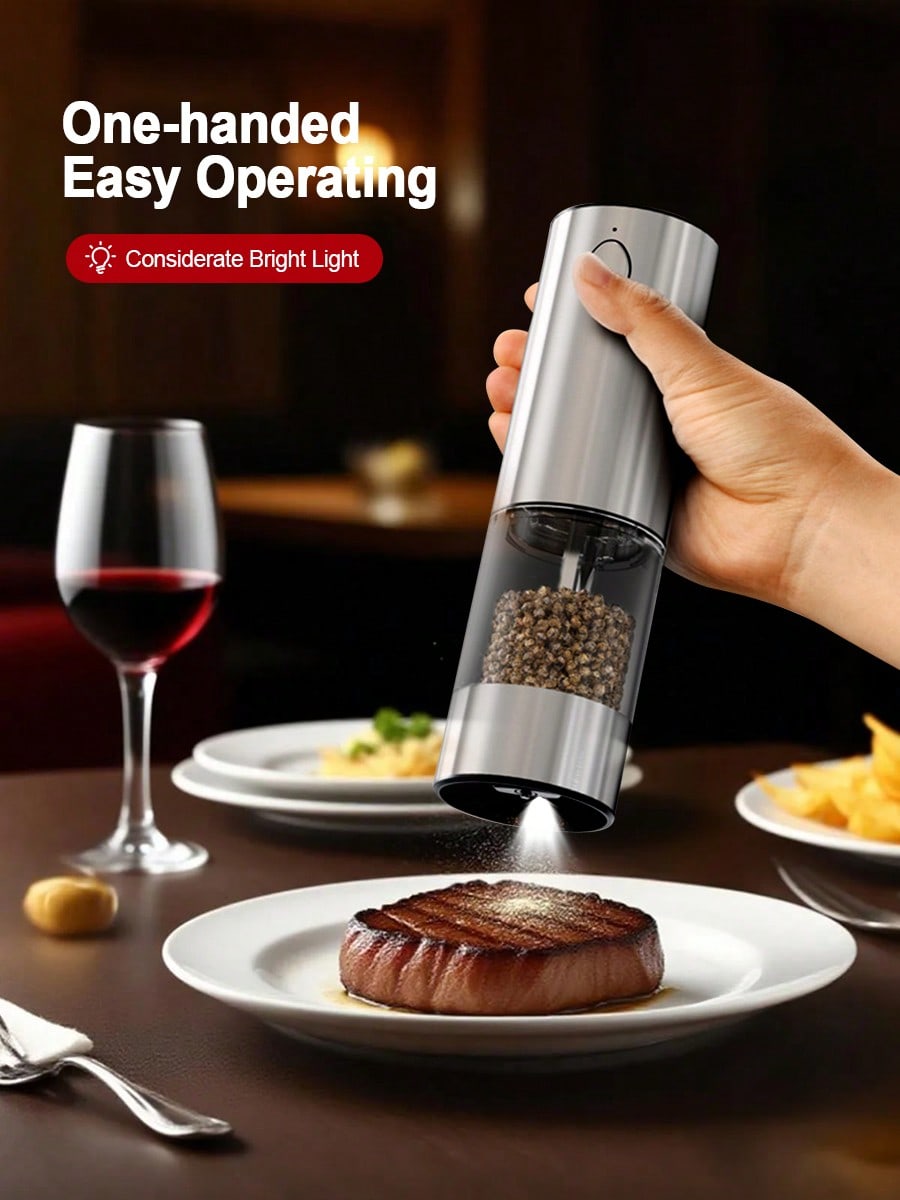 2-Piece Electric Salt Pepper G - đánh giá và giá Kitchen Gadgets Ideas