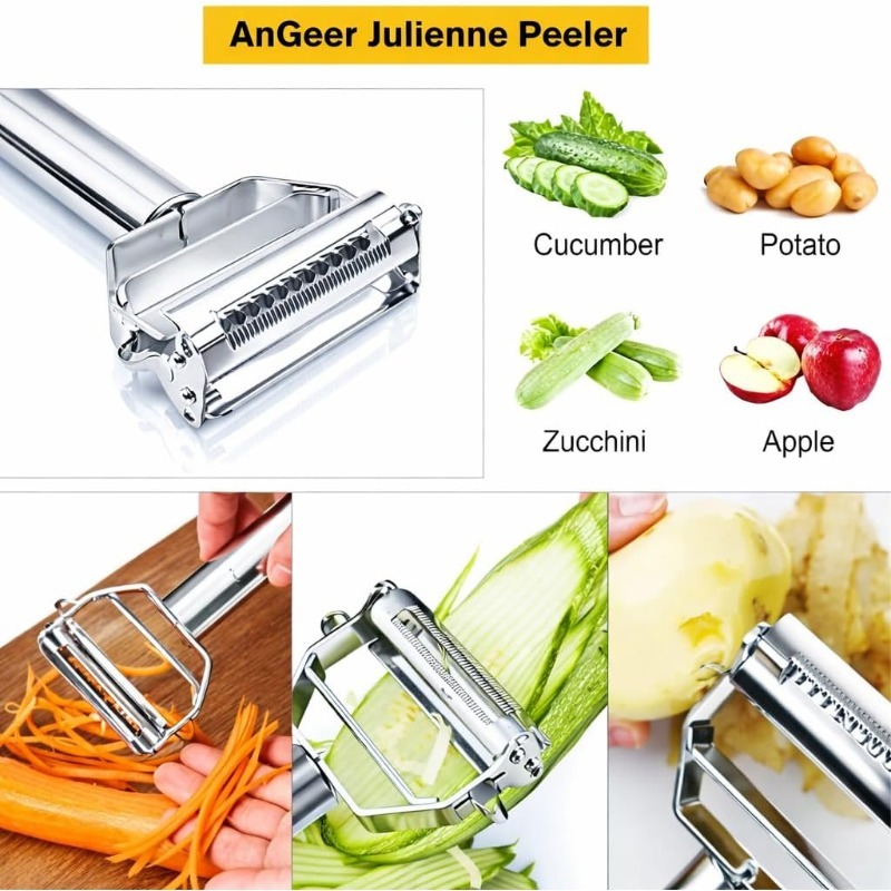Stainless Steel Kitchen Peeler - đánh giá và giá Vegetable Kitchen Gadgets