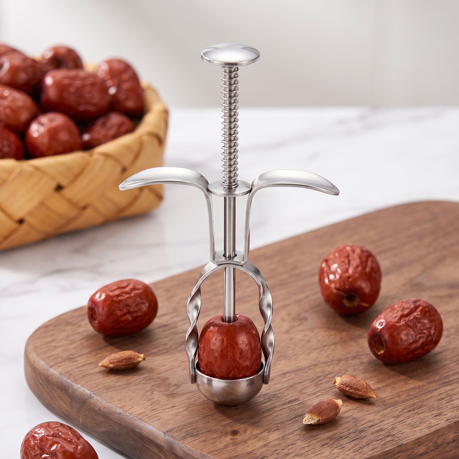 Stainless Steel Red Date Pitte - đánh giá và giá Cherry Pitter Tool