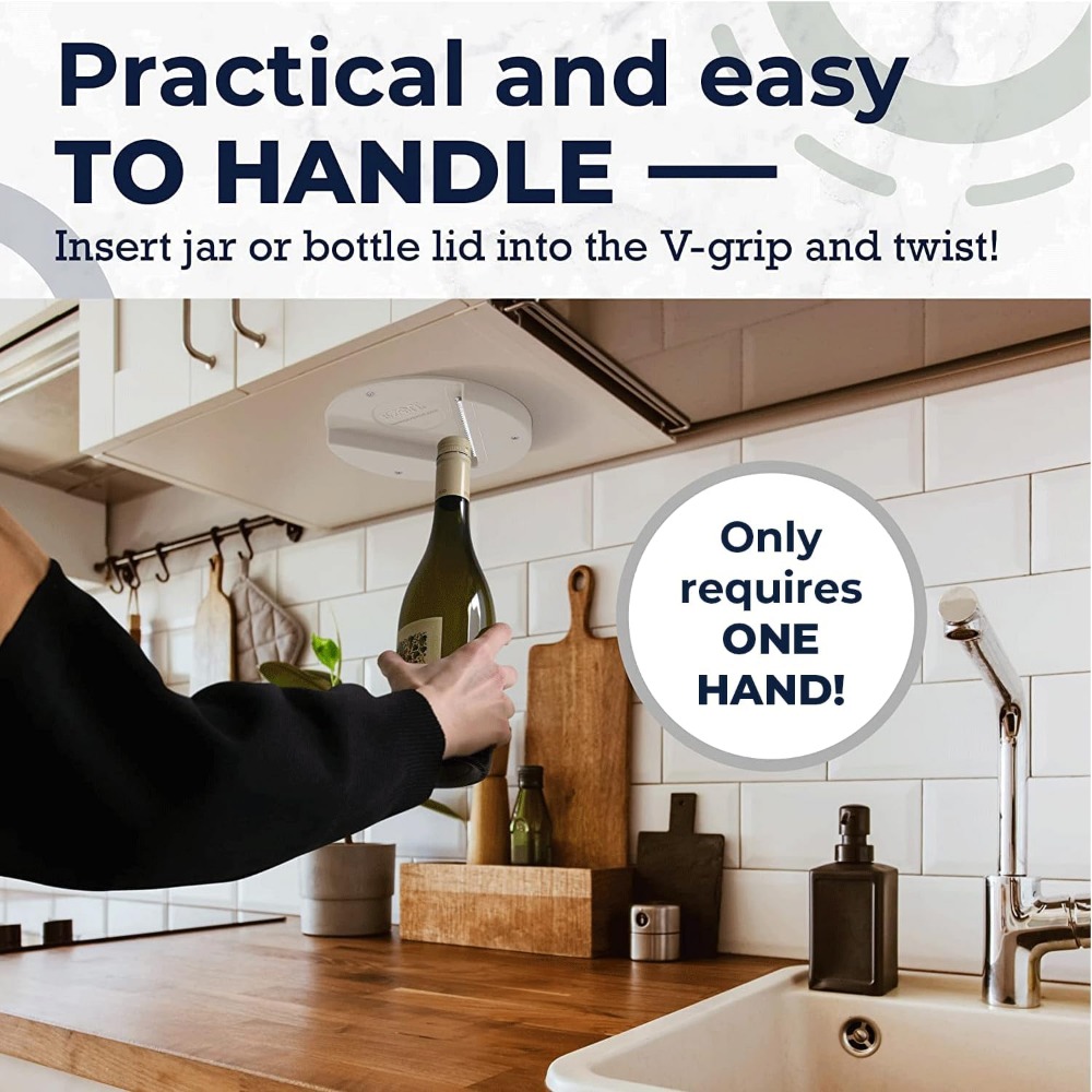 1pc Under Cabinet Jar Openers  - đánh giá và giá Kitchen Gadgets Jar Openers