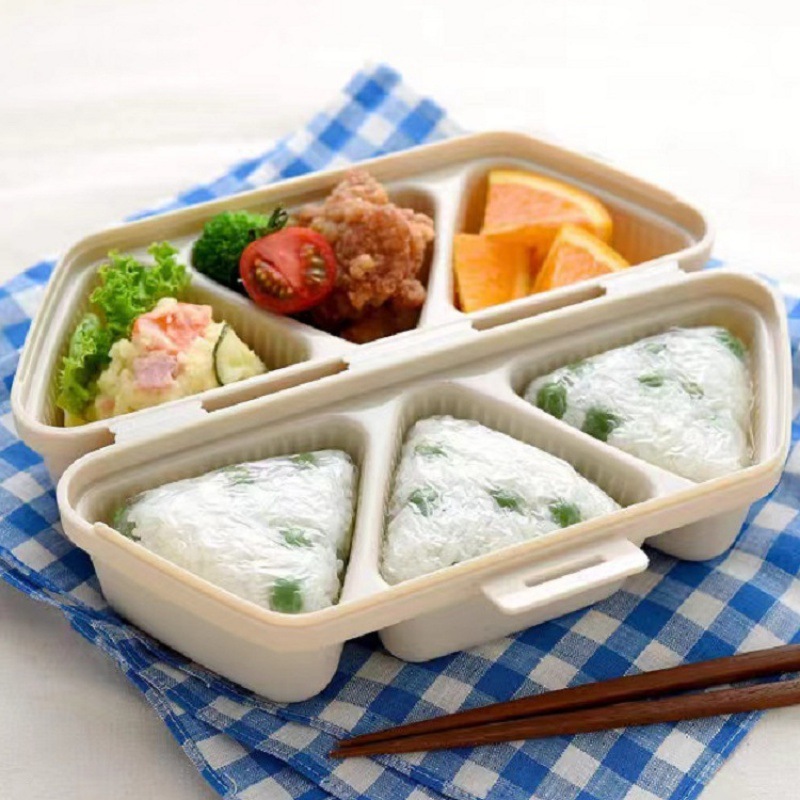 6 Grid Triangle Sushi Mold Ric - đánh giá và giá Kitchen Gadgets Japanese