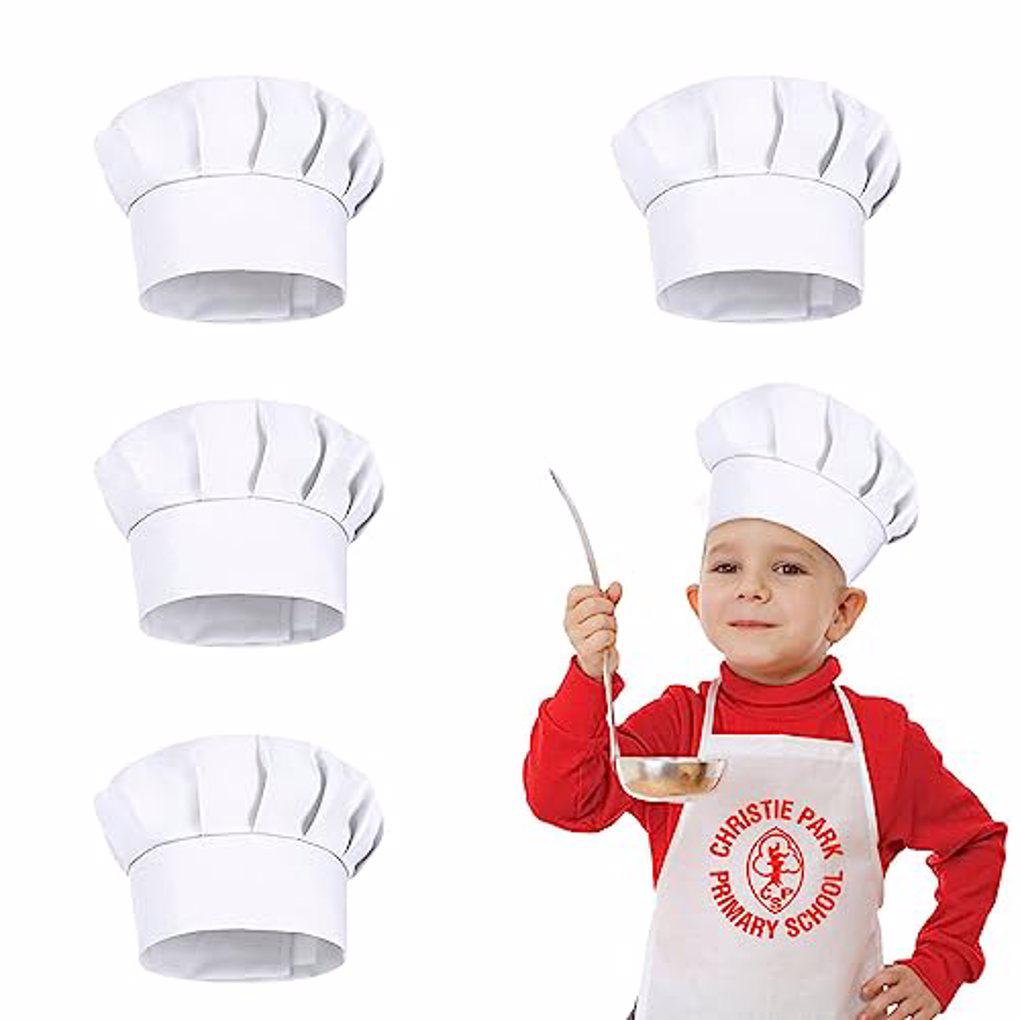 4PCS White Party Cap Hat Costu - đánh giá và giá Kitchen Gadgets Sale