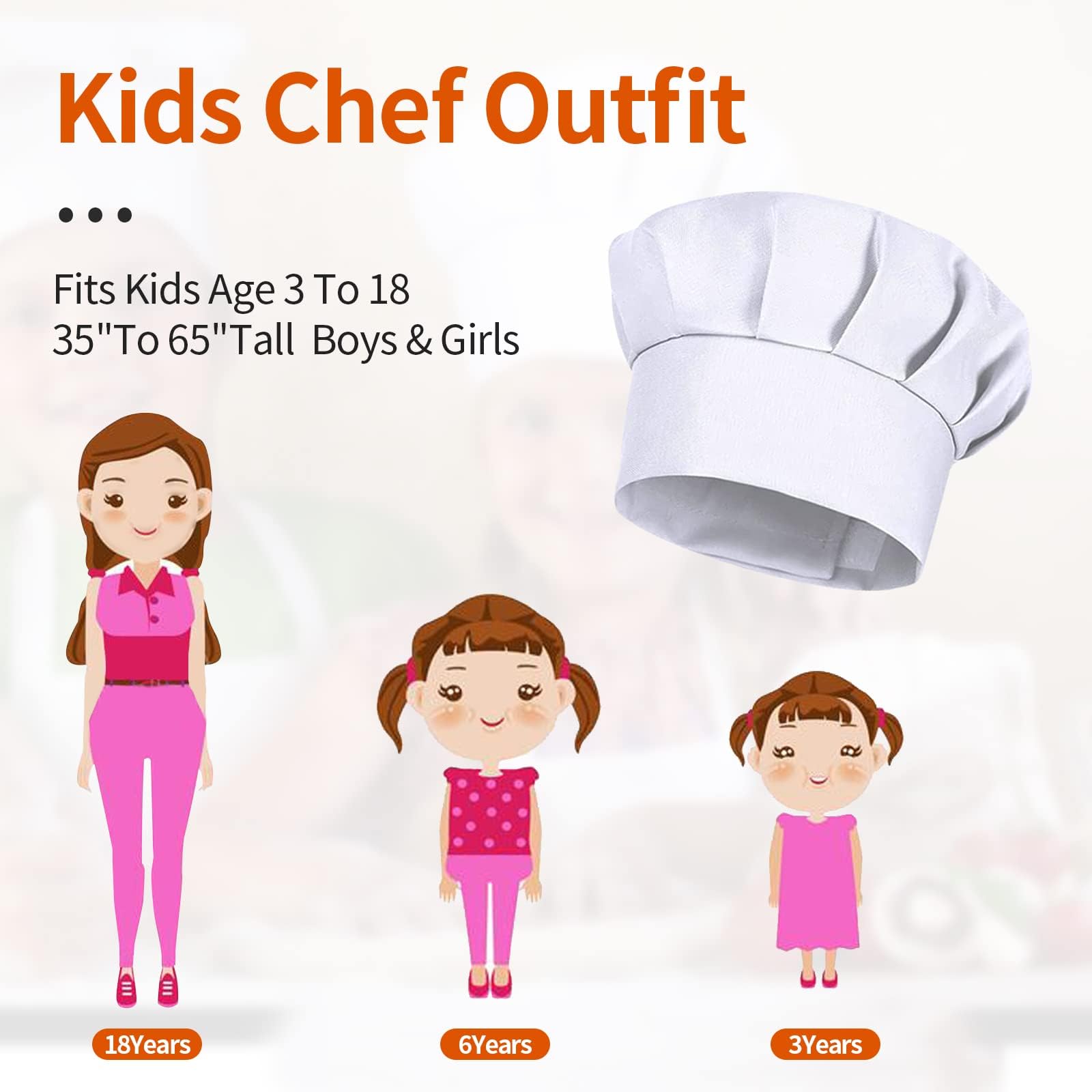 4PCS White Party Cap Hat Costu - đánh giá và giá Kitchen Gadgets Sale